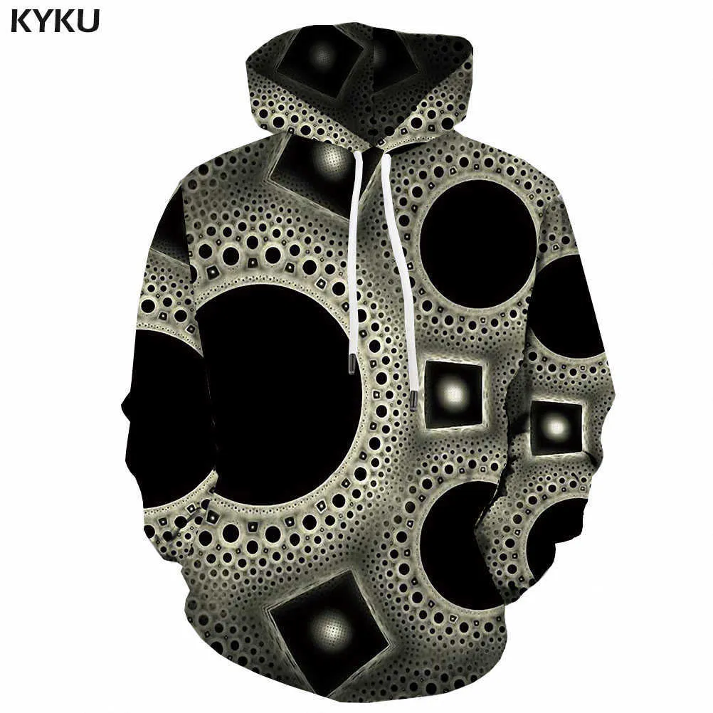 3d hoodies anime sweatshirts män psychedelic hooded casual rolig 3d tryckt hav sweatshirt tryckt fisk hoodie print h0909