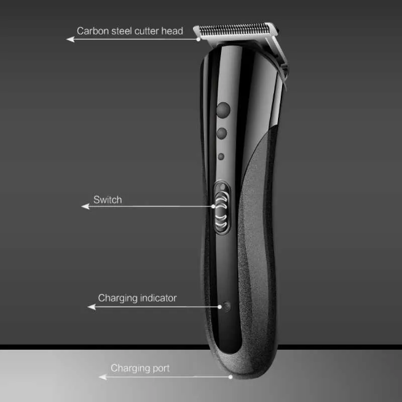 3 In1 Mens Electric laddningsbart hår Clipper Portable Beard Shaving Shaving Machine Razor Beard Nos Trimmer TSLM1 P08171321259