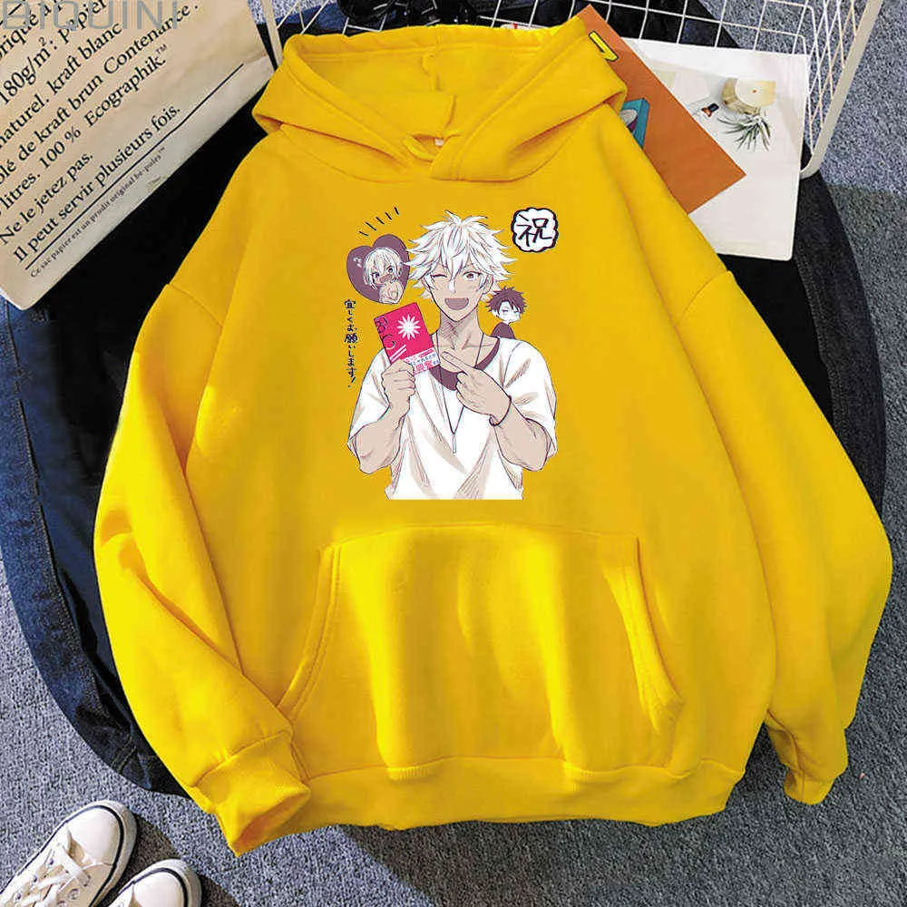 Anime Hoodie kobiety luźne stały się czarna skóra gorąca dziewczyna estetyczna bluza wzdłużna bluza streetwear kobiet punkowe sprężyny topy y0820