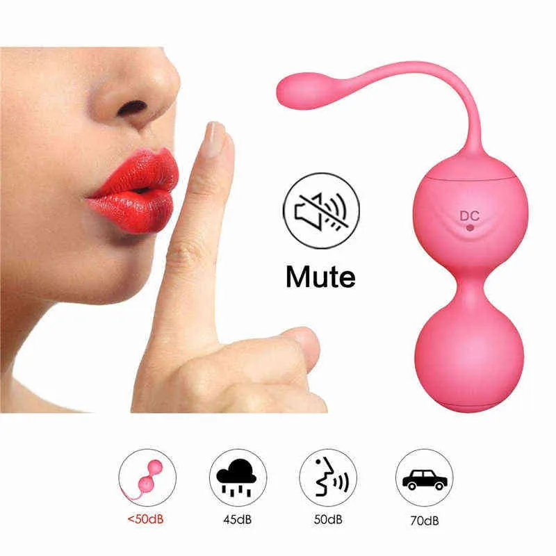 NXY oeufs vibrateur à distance sans fil jouets sexuels pour femme boules de Kegel Geisha simulateur chinois Vaginal Ben Wa 1124