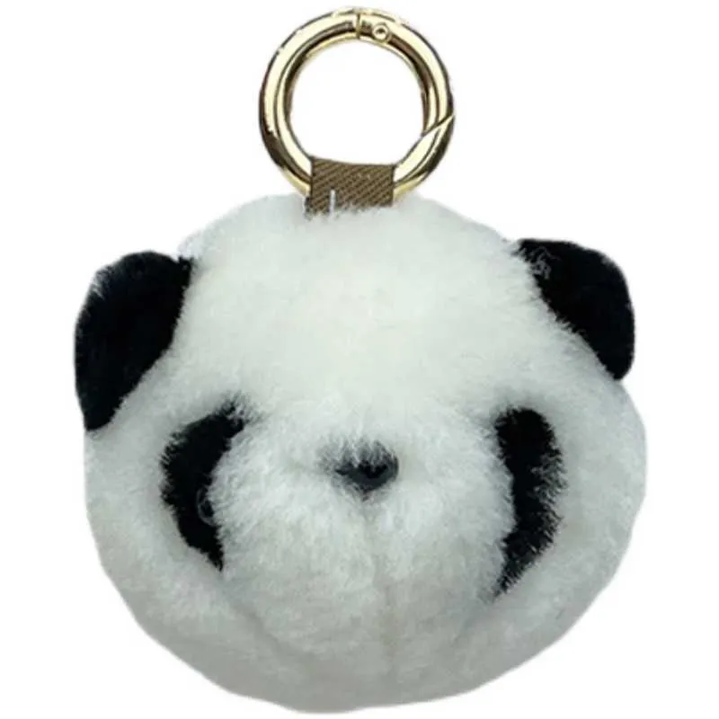 Śliczna mała pandę samochodowa kluczowa sieć Koreańska design ins Pluszowa torba lalek wisidant218r