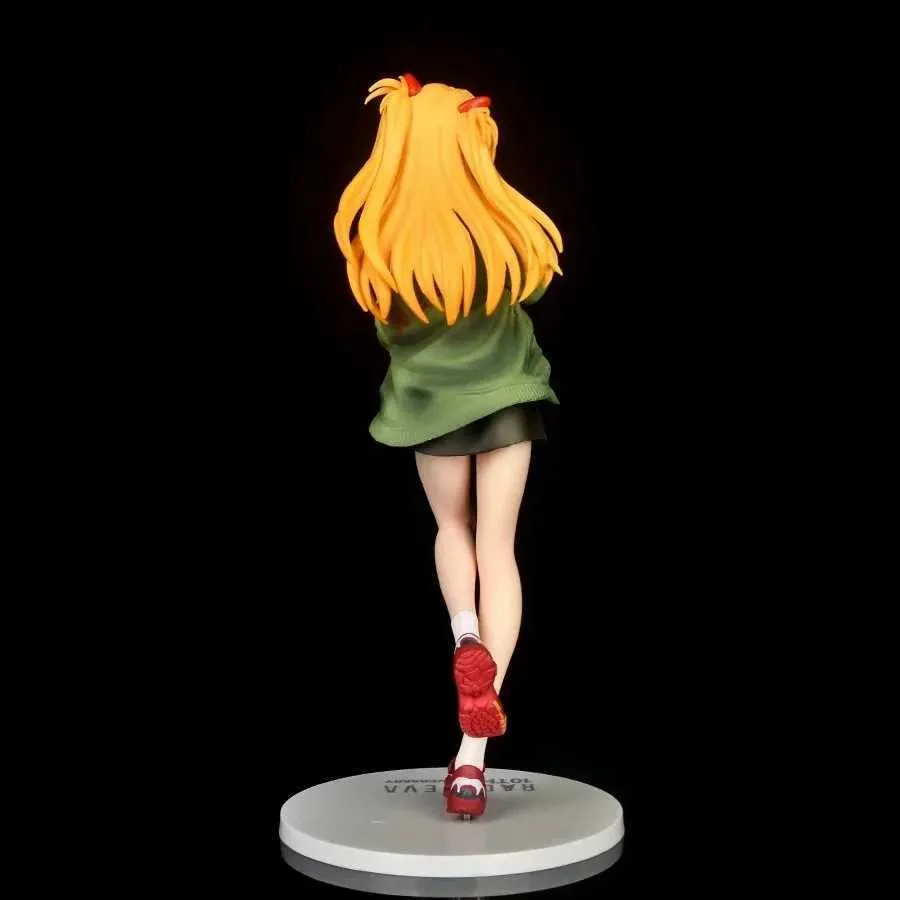 Anime 2021 New EVA Shikinami Asuka 17 Scale PVC Action Figures Anime Figure Collection Model Toys Doll Gift Q07224288986