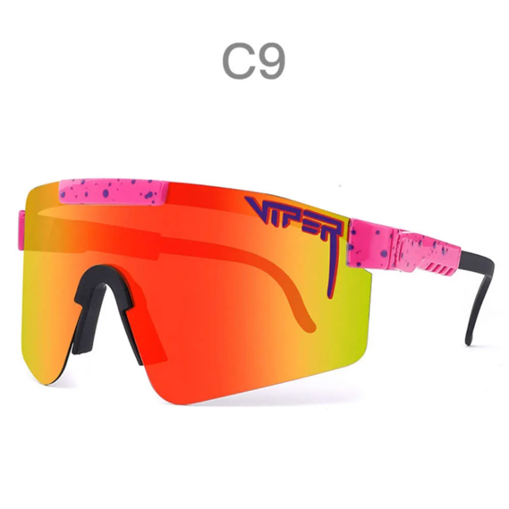 Highend Accessories TR Frame Mirrored Lens Windproect Cycling Sport UV Protection S Polariserad solglasögon för män Women7353388