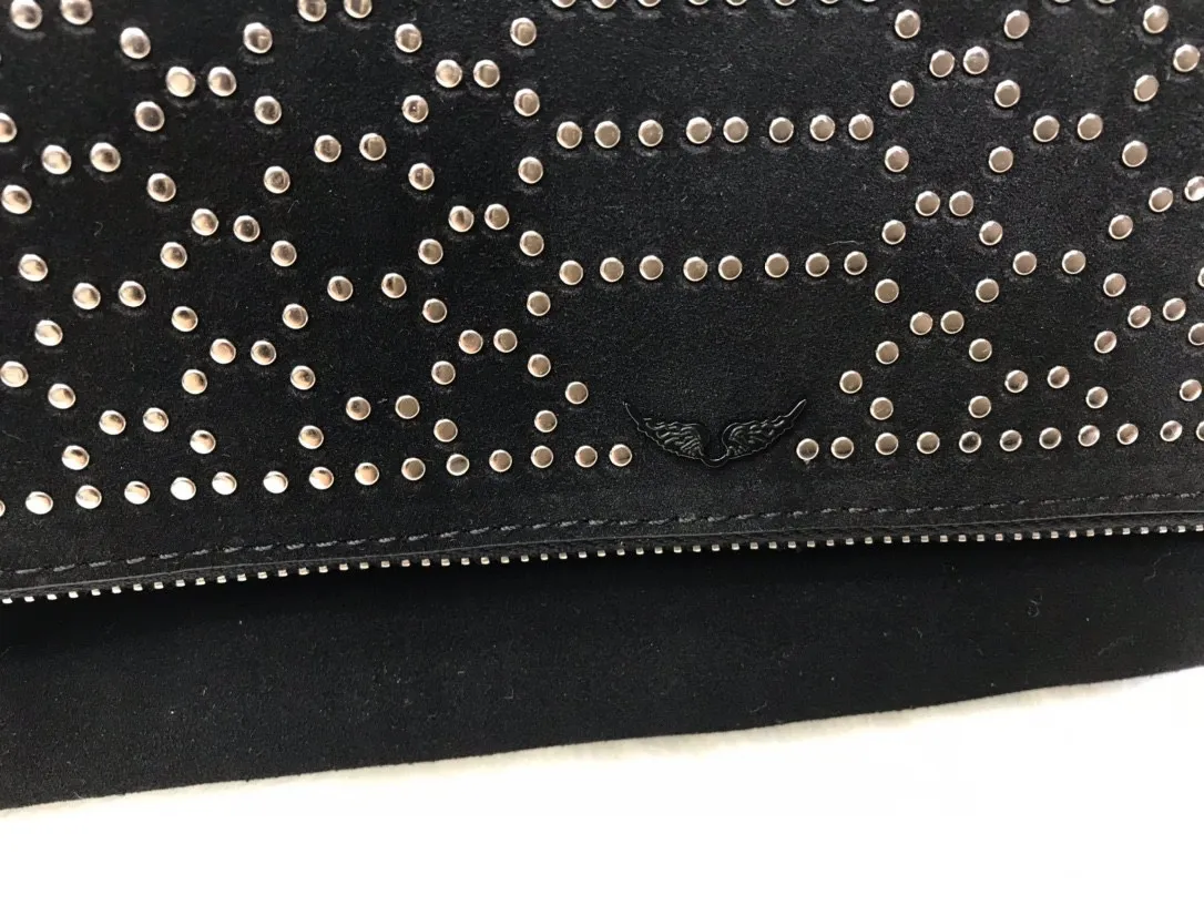 Borsa da sera borsa Zv Classic tracolla ala doppia pochette di design in pelle di vacchetta borse da donna scontate Michael Valentine 09152688