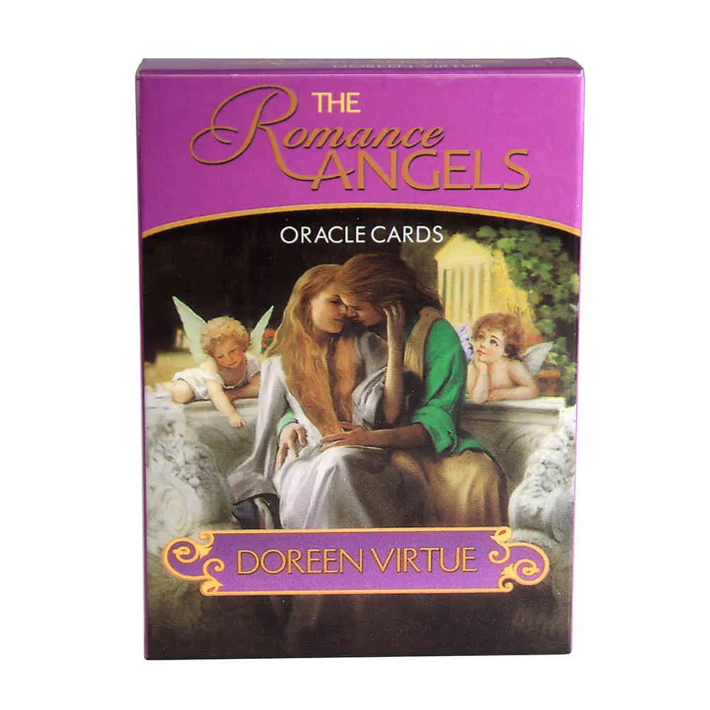 The Romance Angels Tarot oracles Cards Deck|The 44 Angel by Doreen Virtue Rare Out of Print Game Board Toy