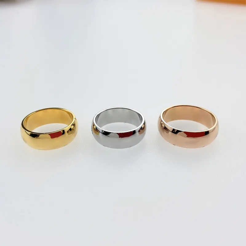 Anel unissex moda dupla chanfrada pedras jóias masculinas e femininas anéis curvos presentes modas accessories337T