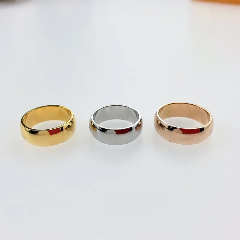 Ring unisex mode dubbele afgeschuinde stenen heren- en damessieraden gebogen ringen geschenken mode accessoires3074