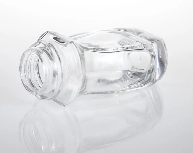 30ml 50ml Clear Glass Roll na butelce Essential Oil Perfumy Dispensator Roller Ball PP Cap SN420
