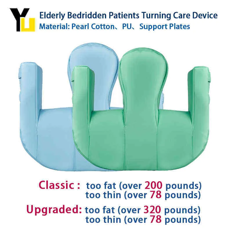 Bed Ouderen Turn Over Extra Nursing Pillow Bedsore Pad Draai U Pad Kussen Draai de verpleeginrichting 211110