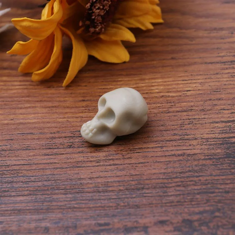 Simulation Skull Model Toys Modern Mini Skull Home Decoration Funny Model Toys Collection Miniatures Model