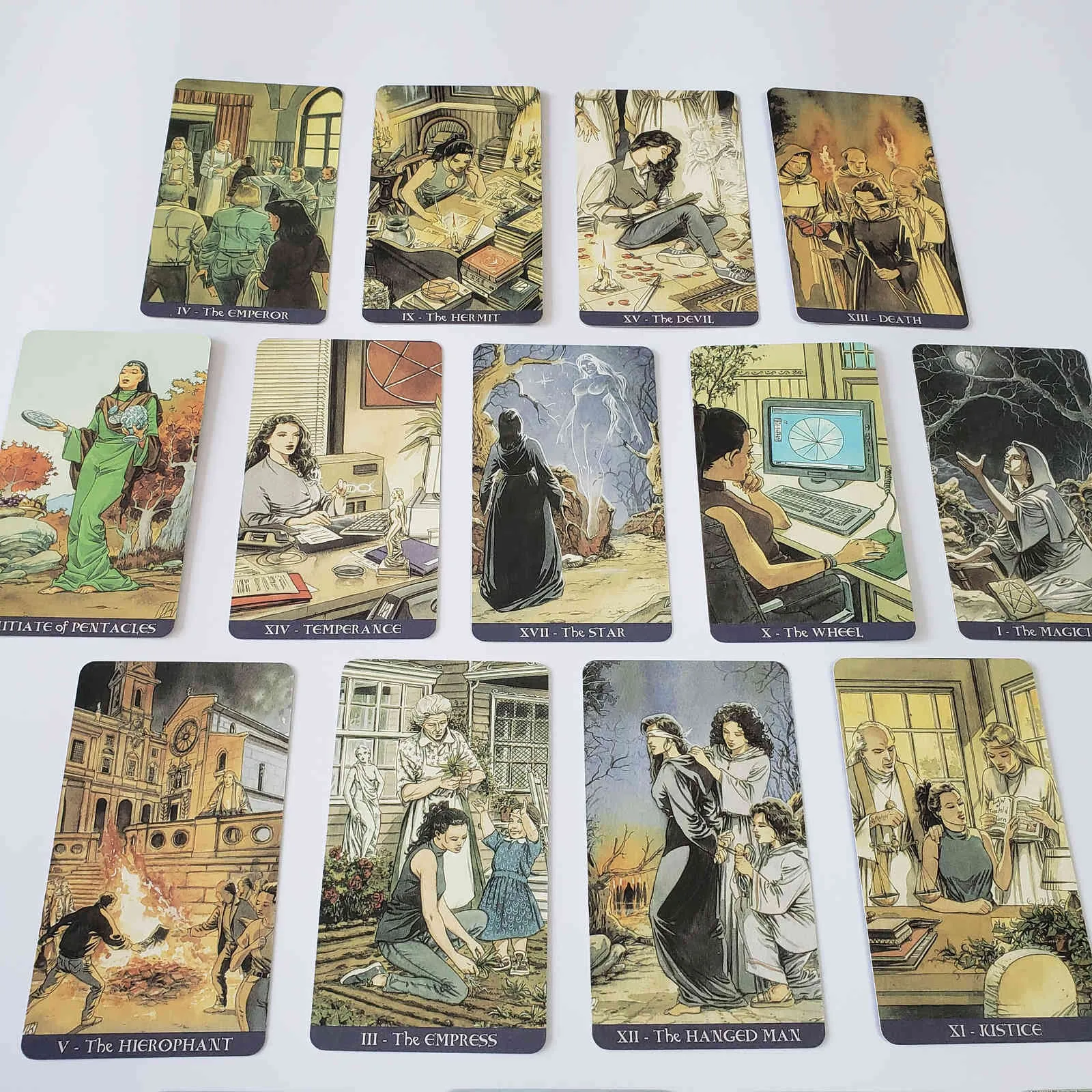 Pagan Oracles Card Board Deck Games Palying For Party Game Tarot Cards