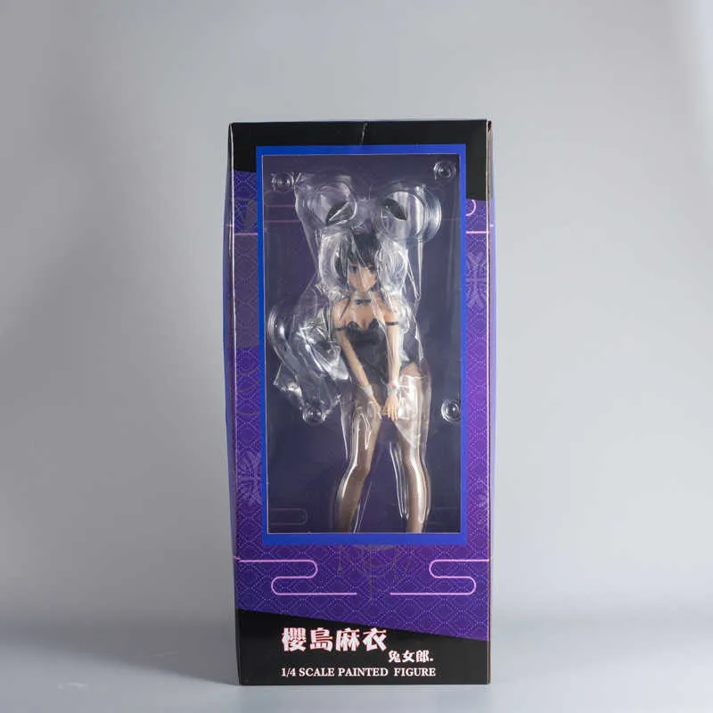 Rascal nie marzy o Bunny Sexy Girl Action Figure Anime 40cm Senpai Sakurajima Mai Pvc Action Figure Toy Model Prezenty Y071301344