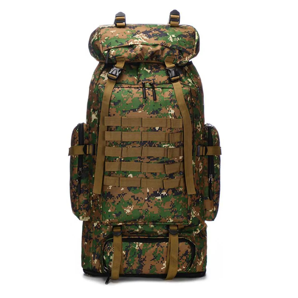 100L grande mochila militar campismo molle camping sacucksack mochila tático homens caminhadas escalada viagem ao ar livre esporte sacos mochilas