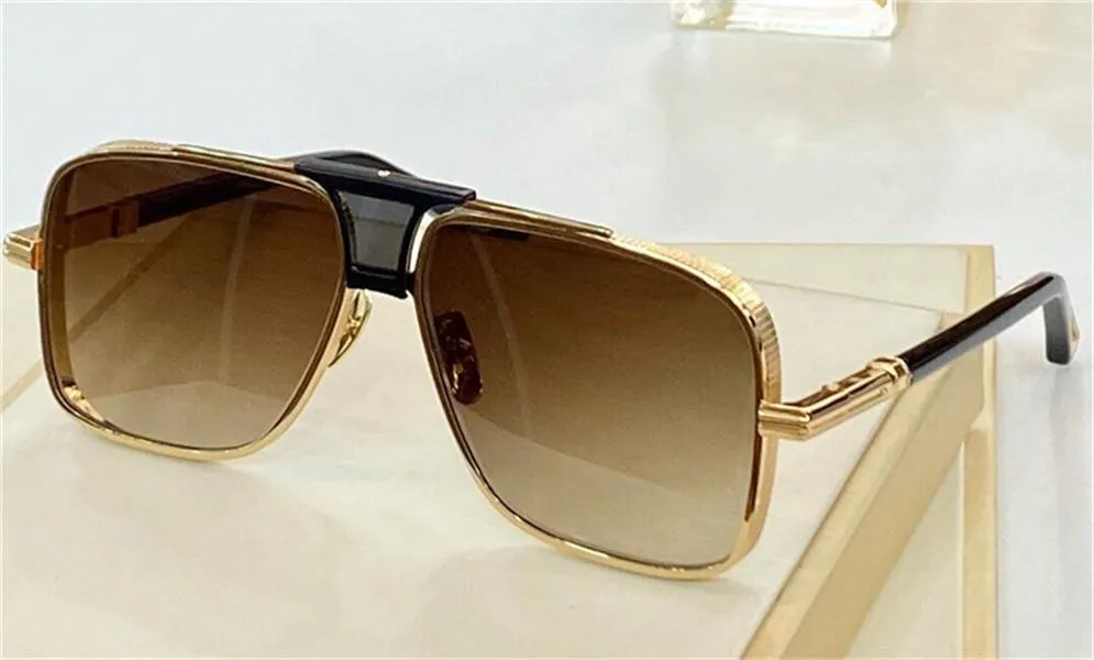 Top Men Fashion Sunglasses EPLX 05 Cadre carré Conception de voitures de sport simple et généreuse High Quality Outdoor UV400 Protection 260U