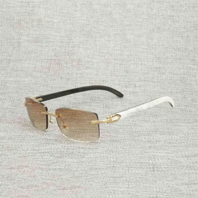 2024 Designer di lusso maschili occhiali da sole femminile vintage nero bufalo corno senza telamo di legno naturale telaio quadrato donna donne in legno sfumature oculos occhiali occhiali