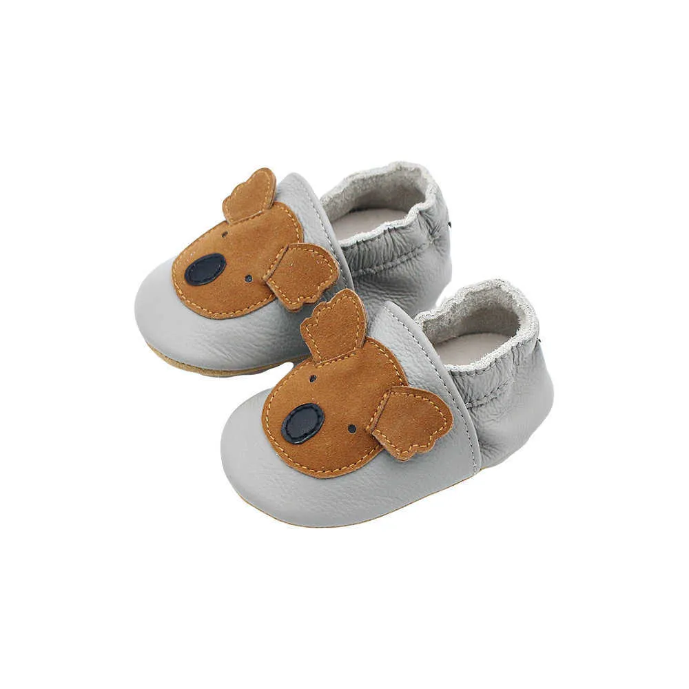 Maluch Mokasyny Mieszane Style Soft Baby Shoes Skórzany Komfort Niemowlę dla 0-24 miesiąca 211022