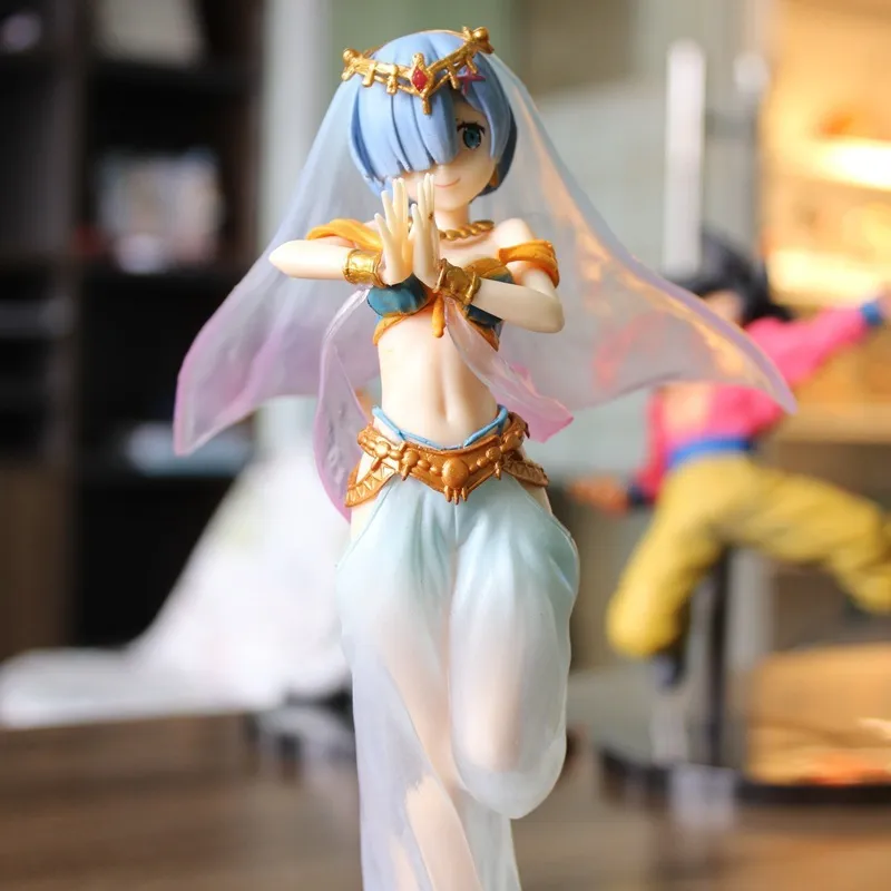 Re liv i en annan värld från noll rem anime figurer 22cm pvc action figur leksak sexig tjej figur modell leksaker gåva brinquedos x4516719
