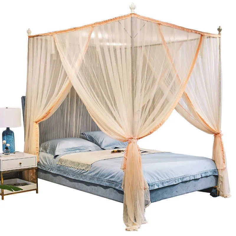 Grande tenda camera da letto con zanzariera La tenda antizanzara può essere aperta su tutti i lati. Adatta a chiunque e ovunque