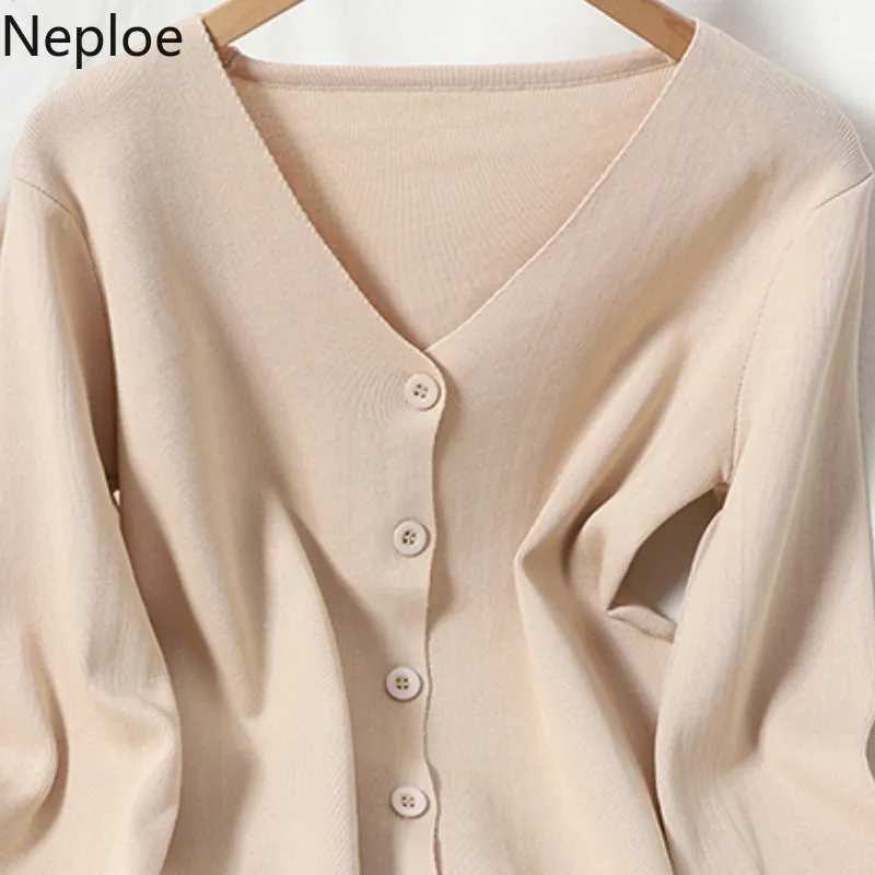 Neploe 2 Stück Outfits für Frauen Hosen und Top Herbst Winter Kleidung Koreanische Chic Gestrickte Anzug Femme Roupas Zwei Stück set 4G847 210422
