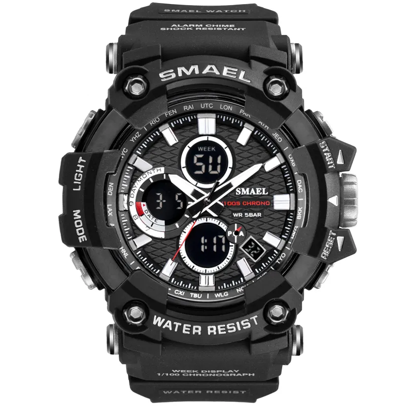 Smael Ny produkt 1802 Sport Water Ristant Electronic Wrist Watch296h