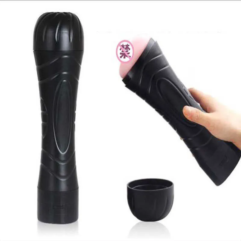 Giocattoli del sesso orale / vaginale uomo che succhia tazza del masturbatore maschile artificiale vera figa tascabile realistico strumento anale in silicone morbido adulti P0814