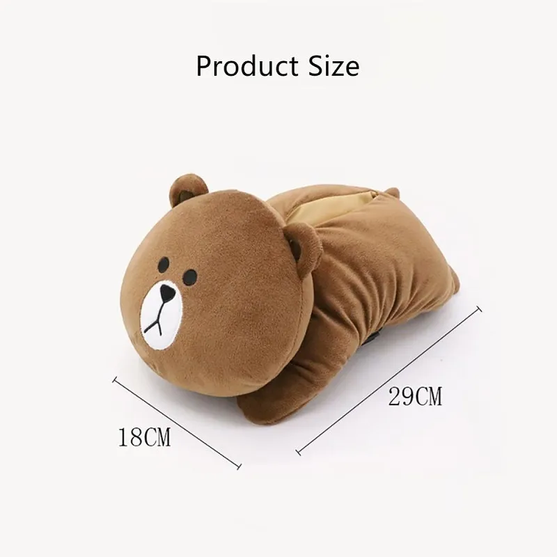 New High Quality Universal Armrest Creative toon Cute Tissue Box Interior Products Car Accessories