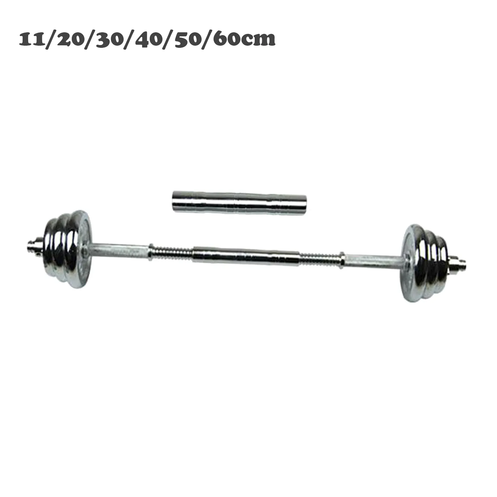 Dumbbell Extension Bar Extender Pole Barbell Joiner Coupler Connector Pipe