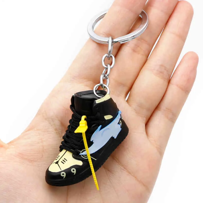 Sneaker Keychain For Car/Bike, Jordan Shoe Keychain/ Cartoon 3D