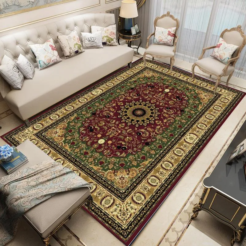 Tapis Er Boho Style persan grand pour salon décor à la maison géométrique grand tapis chambre ethnique sol Mat289f
