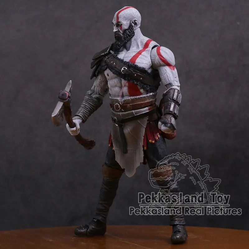 Figurine d'action God of War Kratos en PVC, modèle de jouet à collectionner, 7 pouces, 18cm
