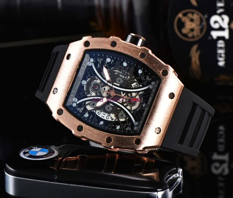 2021 Luxus Quarzuhren Herren Automatikuhr Herren Designer Armbanduhr Wasserdicht Reloj Hombre217q