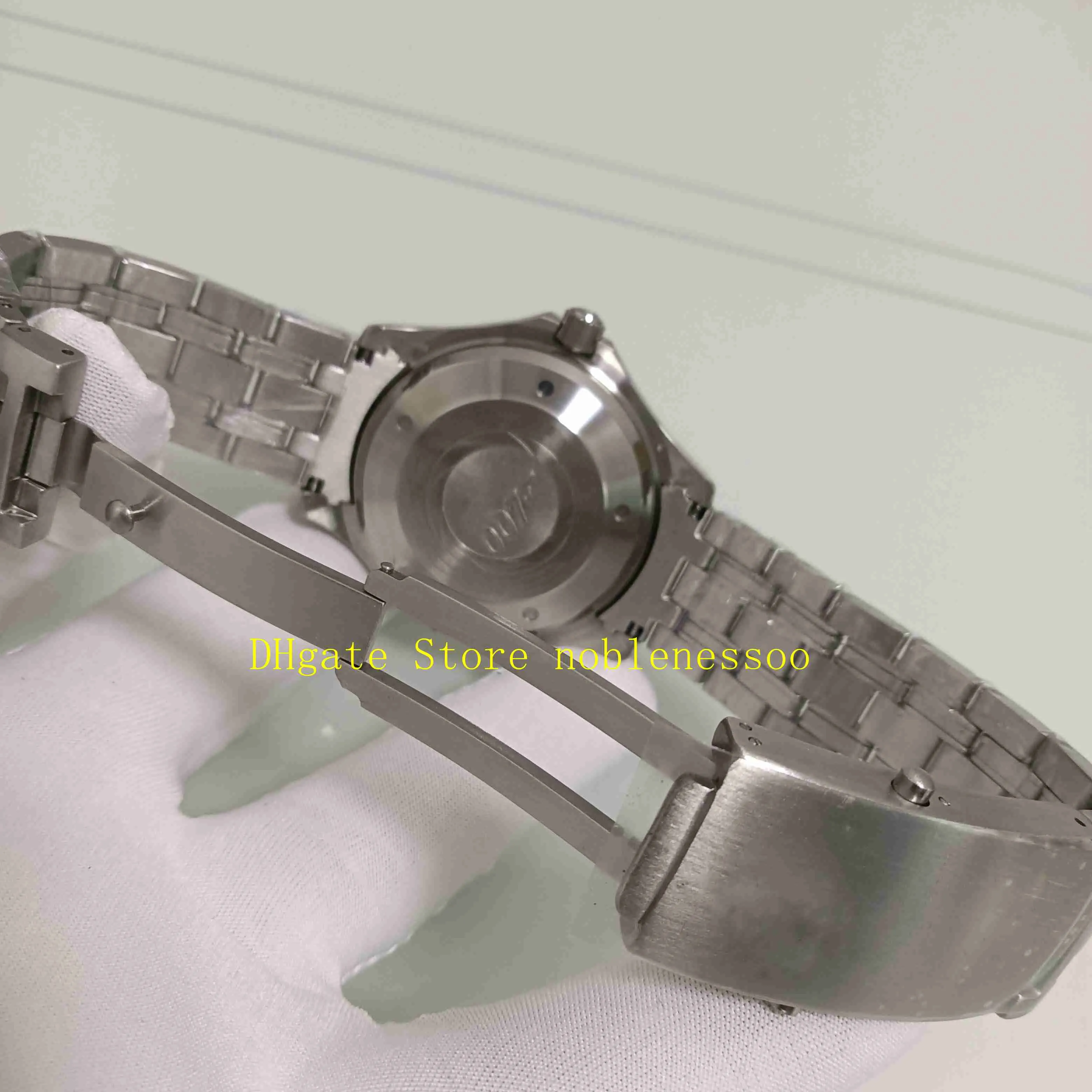 Real Po heren James Bond 007 automatisch horloge heren blauwe wijzerplaat roestvrij staal Casino Royale Limited Edition 41 mm armband Mec194P