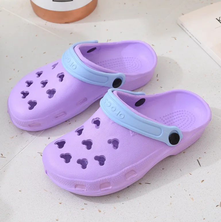 Summer Garden Hollow out Shoes Cute Women's Beach Non-Slip Breathable Sandals