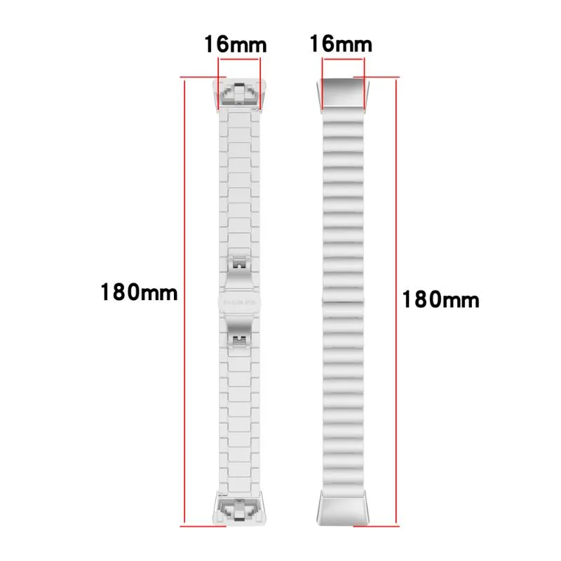 Cinturini orologi Huawei Band 6 Honor cinturino in acciaio inossidabile cinturino di lusso in metallo con strumento di regolazione278f