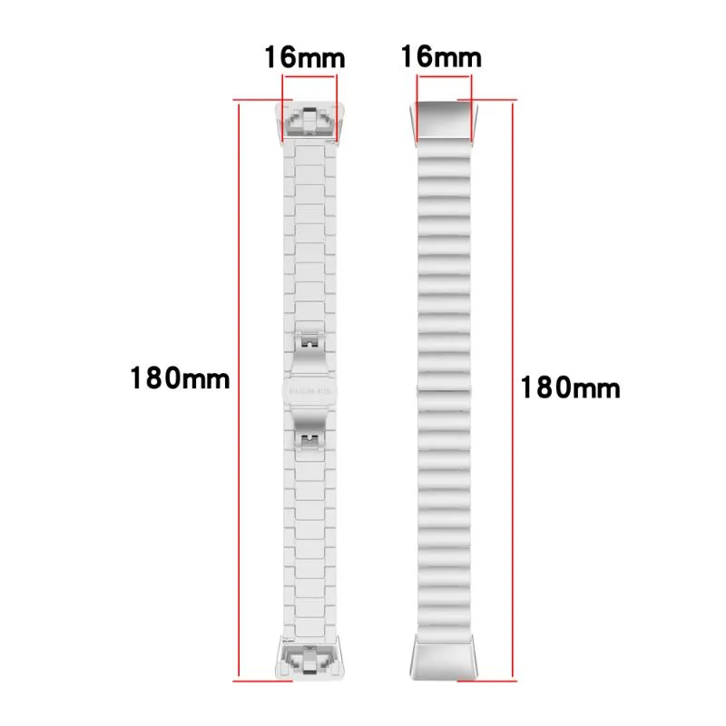 Huawei Band 6 Honor Strap Paslanmaz Çelik Bilezik Lüks Metal İzle Bandı Ayar Aracı ile İzle Bantlar