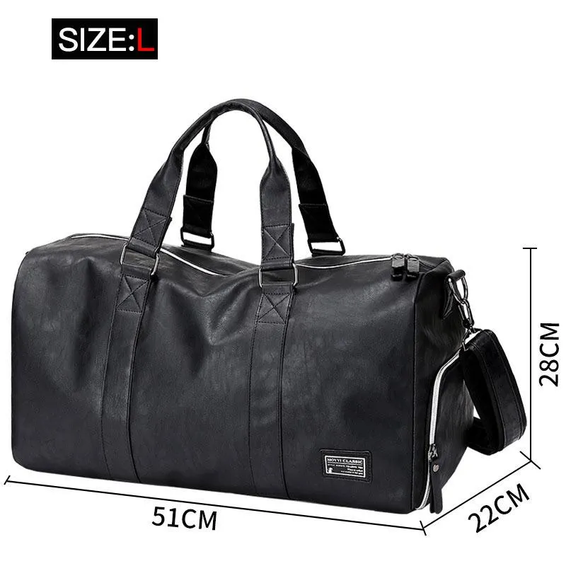Duffel Bags Black Men Travel Duffle Duffle Duffle Кожаные сумочки с кожаной сумкой для женщин для женщин в офис.