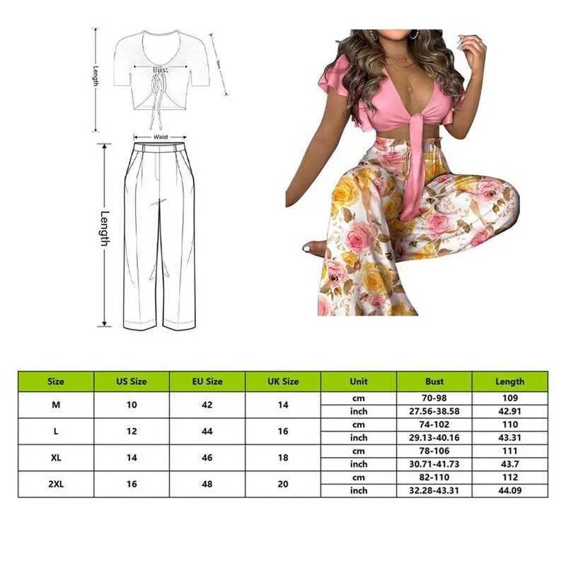 Laamei, conjunto Sexy de 2 piezas sin hombros con hombros descubiertos, conjunto de pajarita elegante de verano para mujer, traje bohemio informal de moda 2021, ropa de calle Y0625