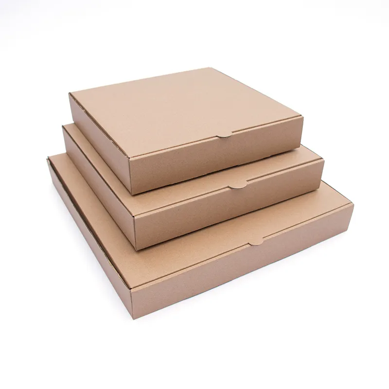 Geschenkpapier 10 Stück Pizzakarton Kraftpapier Pizza unterstützt benutzerdefinierte Größe und Druck1247q