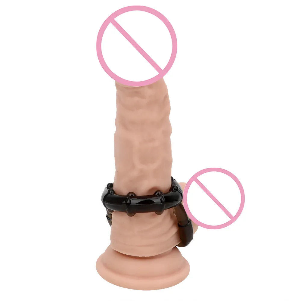 Yutong Olo Mężczyzna Masturbacja Opóźnienie wytrysku Cock Ring Penis Chastity Device Elastyczność Erotyczna natura Zabawki dla mężczyzn
