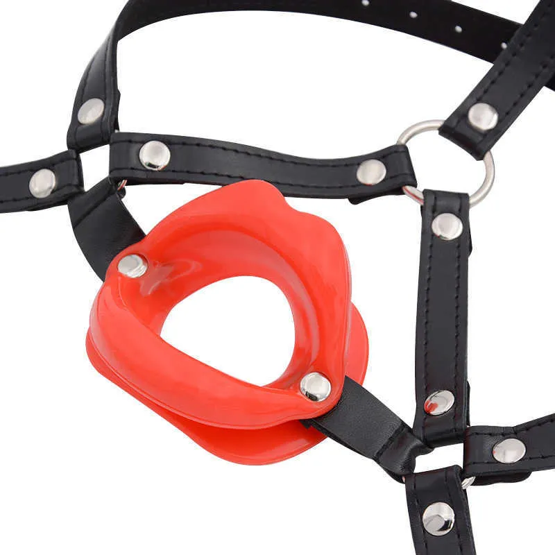 Articoli massaggi 3 tipi Bocca aperta Gag Giocattoli sexy donna Gomma Pelle O Ring Bocca Gag BDSM Bondage Restrizioni Strumenti sexy Giochi adulti