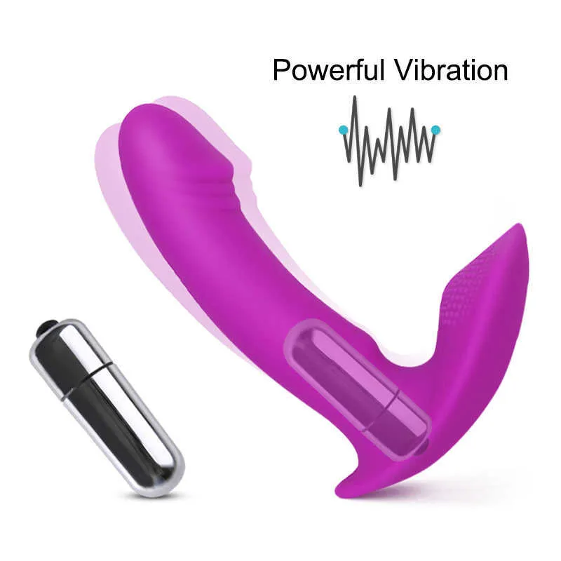 Super potente mutandine vibranti indossabile farfalla vibratore punto G vibratore stimolatore del clitoride giocattoli adulti del sesso le donne 211025768