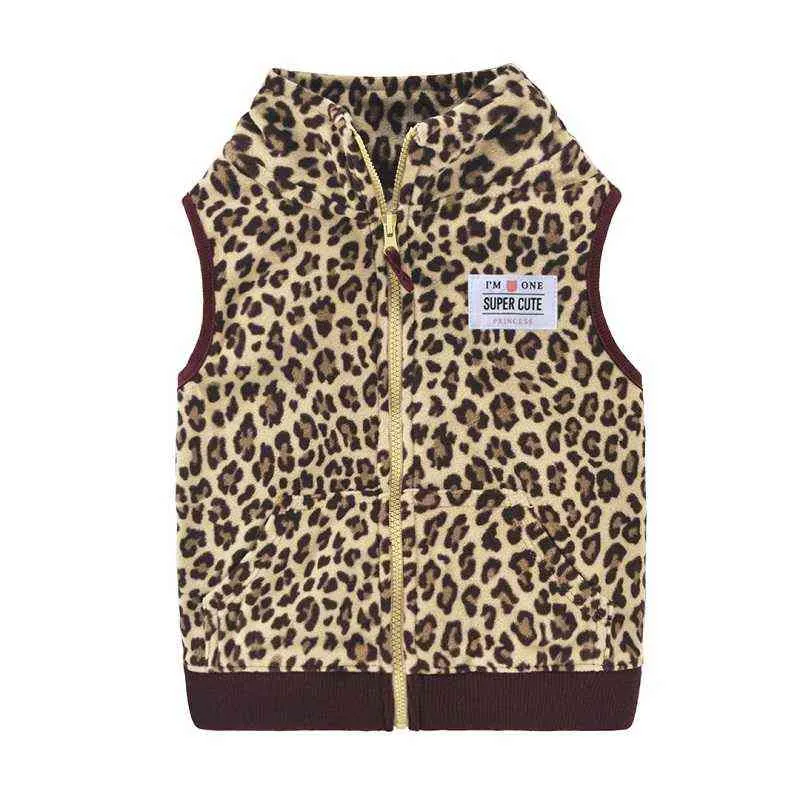 Automne Hiver Bébé Épais Gilet Filles Garçons Berbère Polaire En Peluche Toddler Cartoon Gilet Chaud Vestes 211203