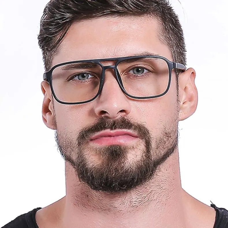 Montura de gafas transparente para hombres y mujeres, gafas antifatiga para ordenador, lentes ópticas Retro, miopía, gafas unisex Fashio280p