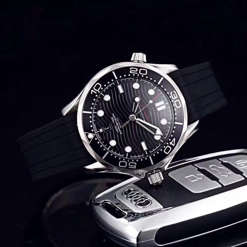 Новинка 2022 года, часы высшего качества sea 007 James, мужские часы из нержавеющей стали, восемь стилей, 42 мм циферблат, 300 м, часы с автоматическим механизмом, мужские часы234D