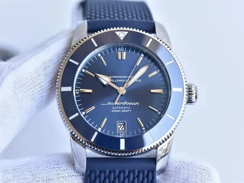 2021 NOWA Super Ocean Culture 300 m Waterproof ETA9015 Ruch Ceramic Pierścień Sapphire Mirror Automatyczne mechaniczne zegarek 286k