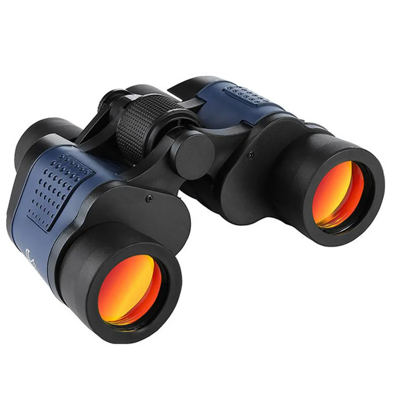 Jumelles haute puissance 60x60 avec coordonnées BAK4 télescope Portable LowLight Vision nocturne chasse sport voyage tourisme