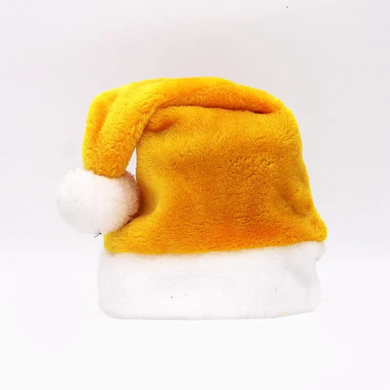 زينة عيد الميلاد حزب القبعات أفخم قبعة عيد الميلاد الأحمر وردي عيد الميلاد الكبار قبعة 29 * 39 سنتيمتر