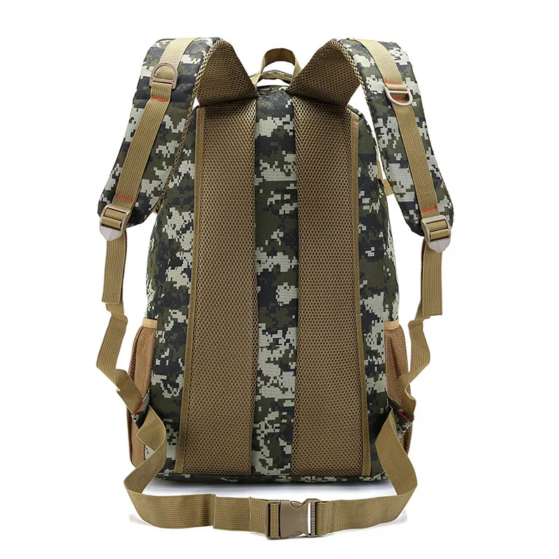 Tactische rugzak Outdoor Molle Camo 50L Army Mochila Waterdichte wandeljacht Backpack Toerist Tourist Rucksack Sport Bag273p