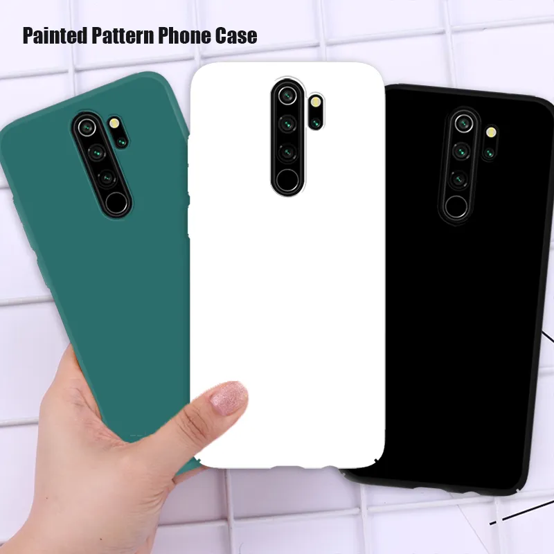 Funda de teléfono para Redmi Note 10 9 8 Pro 9C 9A 9s 8T 7 5G, funda protectora colorida, fundas de silicona blanda para 7A