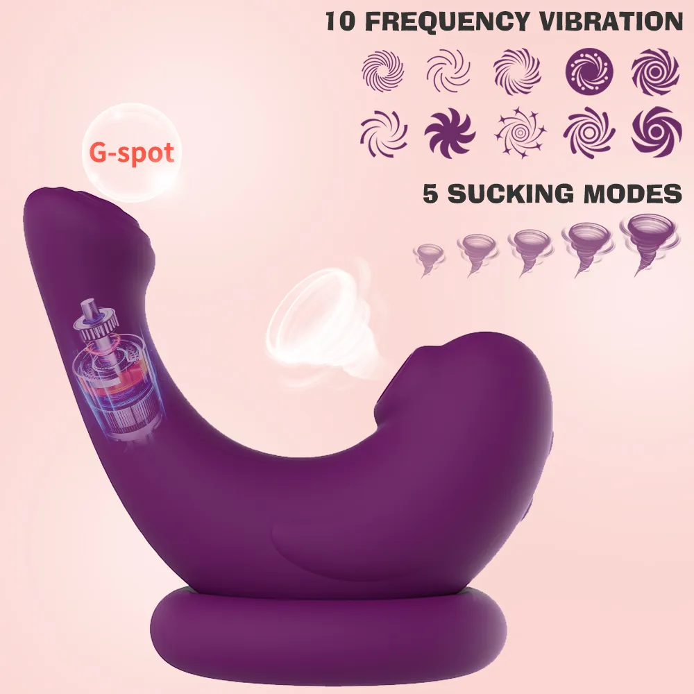 Massage 10 fréquences gode vibrateur Massage clitoridien ventouse Base de charge magnétique outil de Masturbation féminine stimulateur de vagin point G